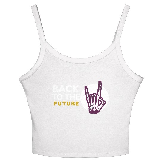 Back to the future Women's Spaghetti Strap Tank Top