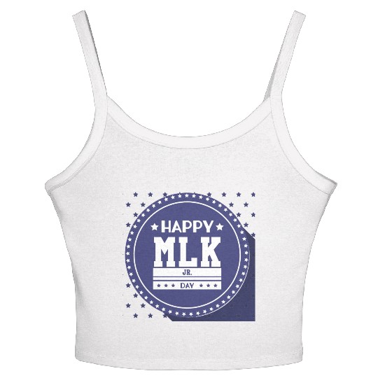 Martin Luther king jr. day Women's Spaghetti Strap Tank Top