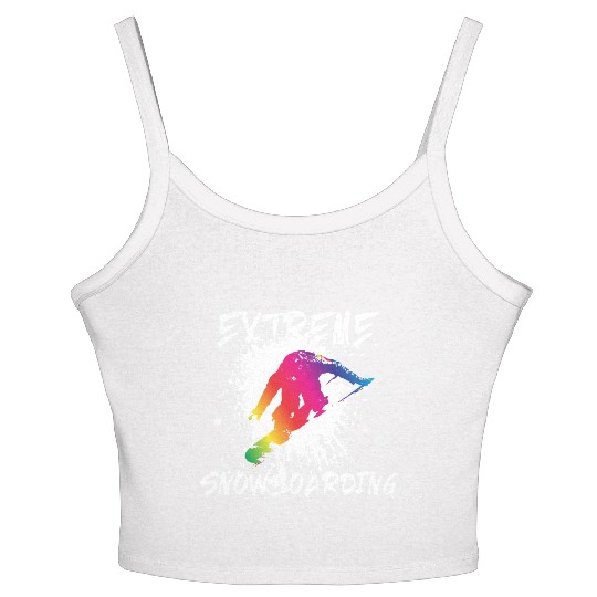 Extreme Snowboarding Women's Spaghetti Strap Tank Top