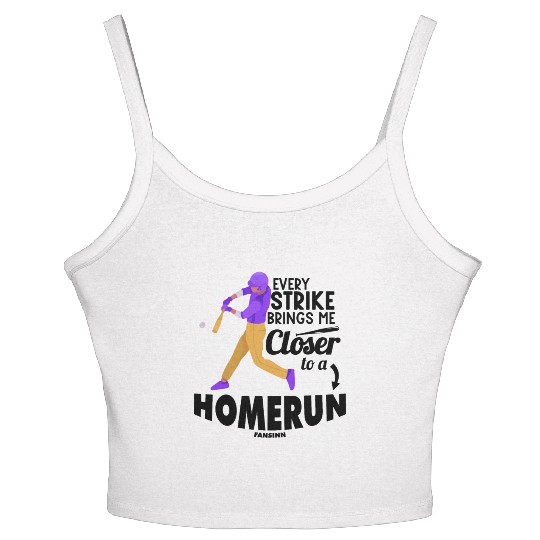 Baseball Pitcher Baseball Racket Sport Women's Spaghetti Strap Tank Top