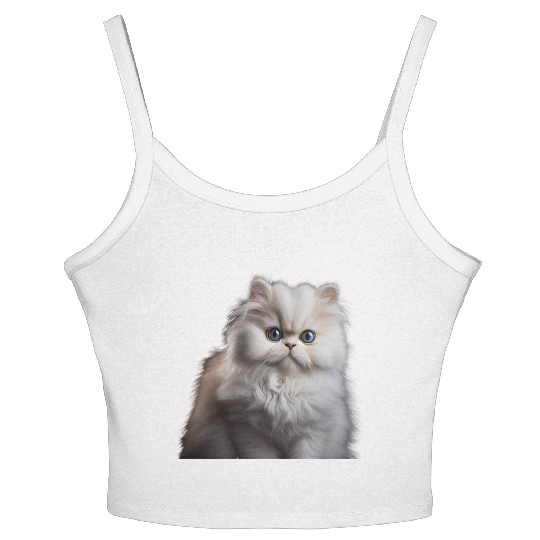 Persian Cat - A Sweet Gift Idea For All Cat Women's Spaghetti Strap Tank Top