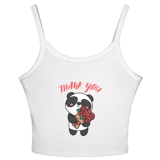 Idée cadeau saint valentin : Thank you Women's Spaghetti Strap Tank Top