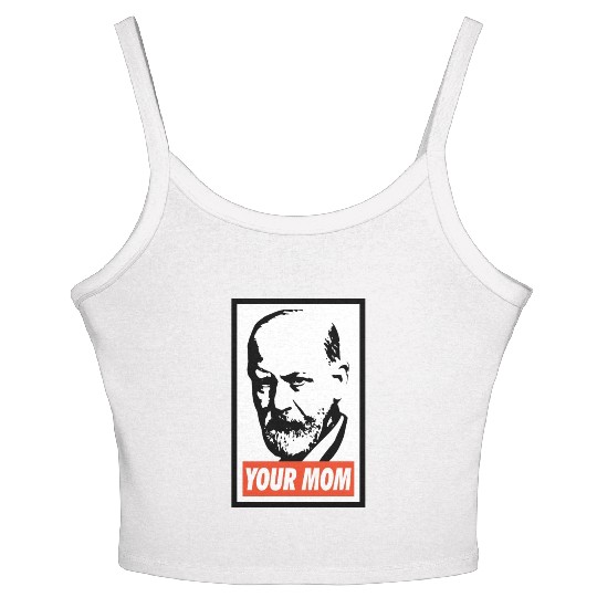 Sigmund Freud Your Mom Women's Spaghetti Strap Tank Top