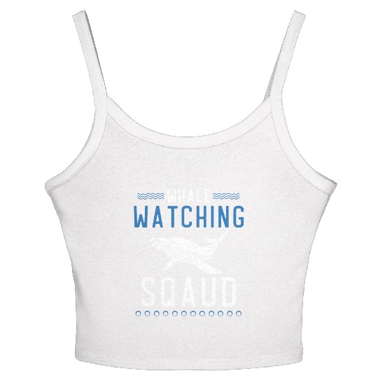 Whales, Whale, Whalewatching, Whale watching Women's Spaghetti Strap Tank Top