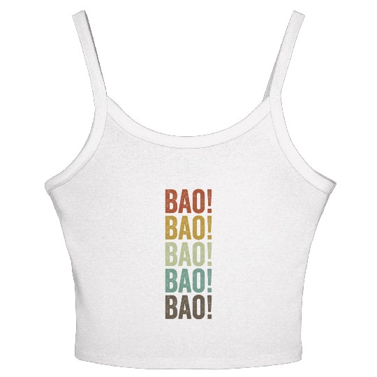 Bao! Dim Sum Lover Chinese Food Dumplings Bao Women's Spaghetti Strap Tank Top