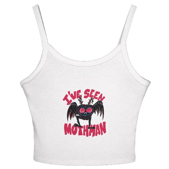 I have seen mothman I have seen mothman inspiratio Women's Spaghetti Strap Tank Top