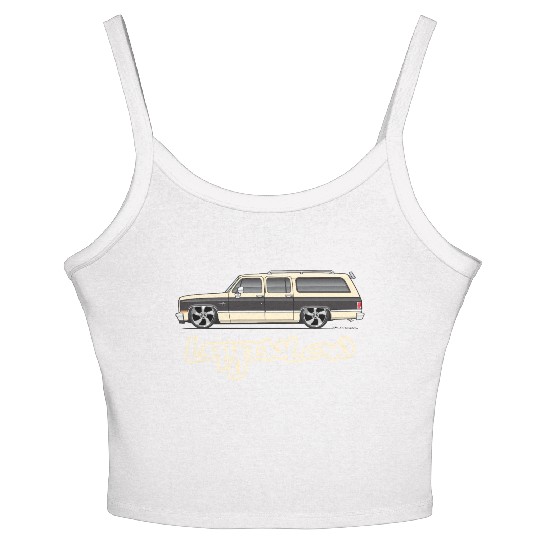 layinlow Santa Fe Tan Women's Spaghetti Strap Tank Top