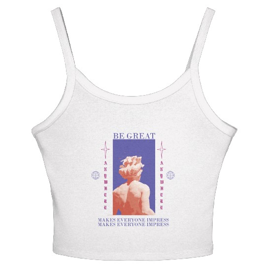 Be Great Women's Spaghetti Strap Tank Top