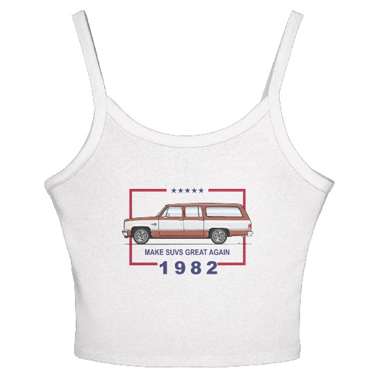 1982 Bronze Women's Spaghetti Strap Tank Top
