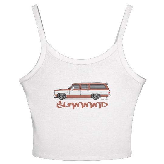 slammmd Bronze Women's Spaghetti Strap Tank Top