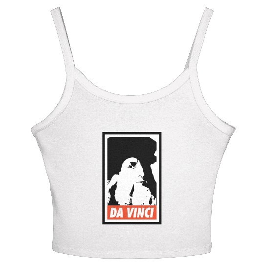 Leonardo Da Vinci Women's Spaghetti Strap Tank Top