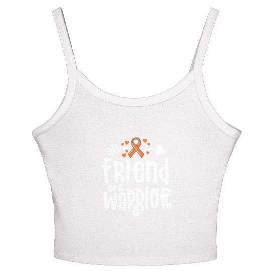 Friend Of A Warrior Lymphoma Leukemia Cancer Women's Spaghetti Strap Tank Top
