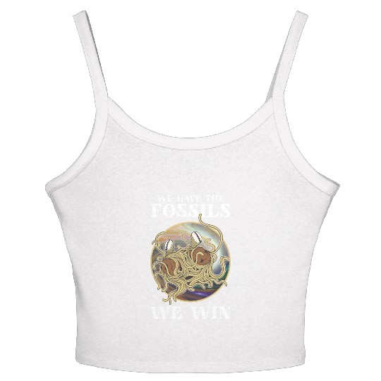 Atheist Atheism Flying Spaghetti Pastafarianism Women's Spaghetti Strap Tank Top