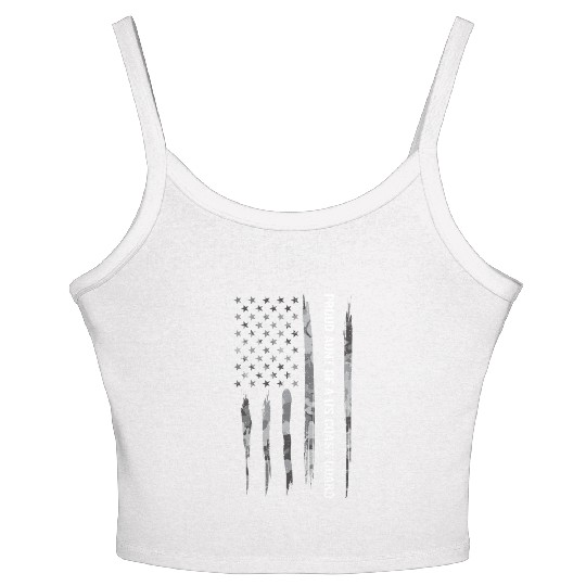 Proud Aunt Of A Us Coast Guard Women's Spaghetti Strap Tank Top