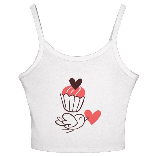 I Love My Girlfriend Women's Spaghetti Strap Tank Top