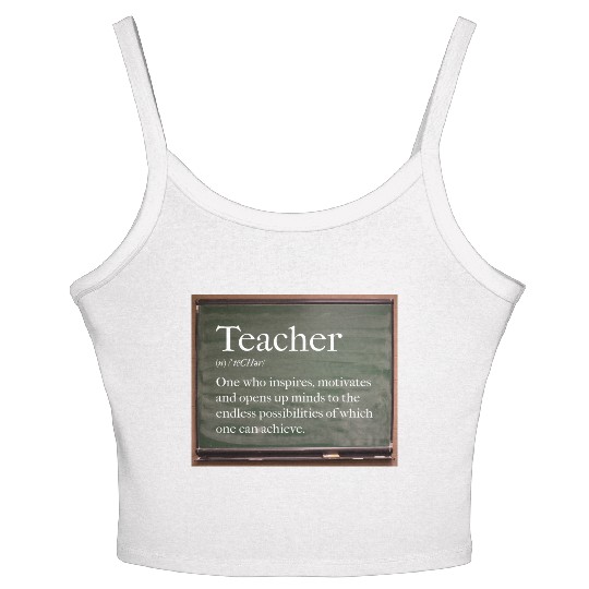 Teacher Women's Spaghetti Strap Tank Top