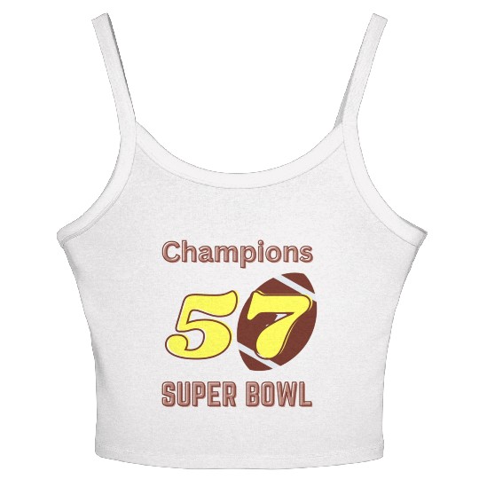 Super Bowl 57 champions Classic Women's Spaghetti Strap Tank Top