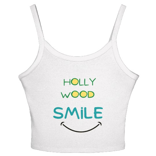 Hollywood smile Women's Spaghetti Strap Tank Top