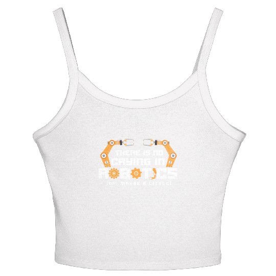 Robot Robotics Engineer Vintage Women's Spaghetti Strap Tank Top