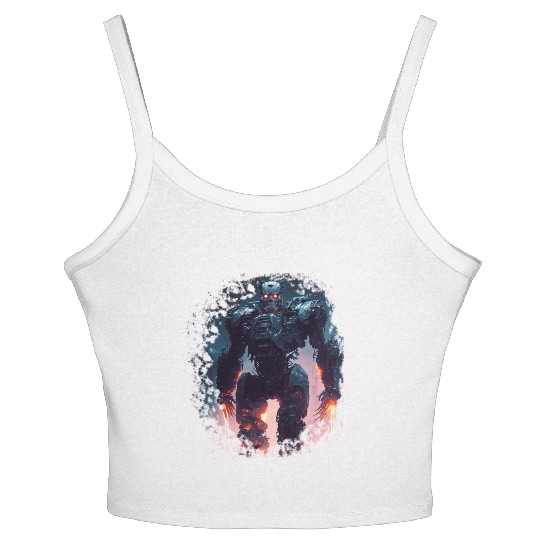 Terminator Exoskeleton Women's Spaghetti Strap Tank Top