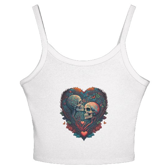 Till Death Do Us Part Women's Spaghetti Strap Tank Top