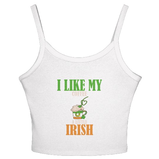 IRISH COFFEE Women's Spaghetti Strap Tank Top