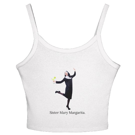 sister mary margarita Women's Spaghetti Strap Tank Top
