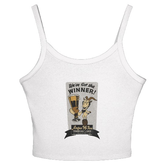 Vintage Detroit Malt Liquor Women's Spaghetti Strap Tank Top