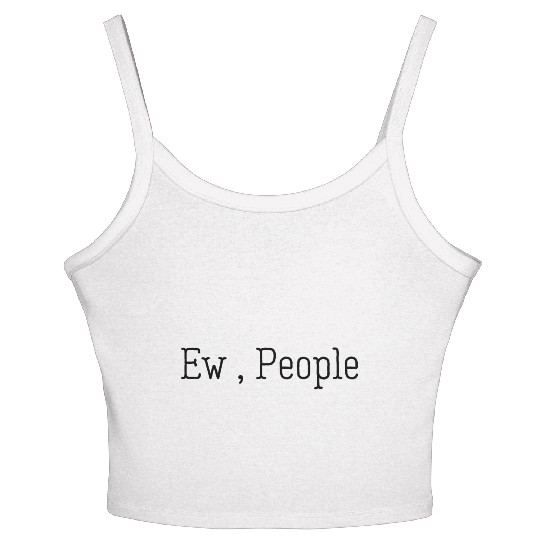 Ew People Women's Spaghetti Strap Tank Top