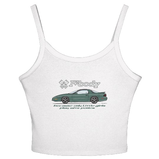 F body Dark Green Women's Spaghetti Strap Tank Top