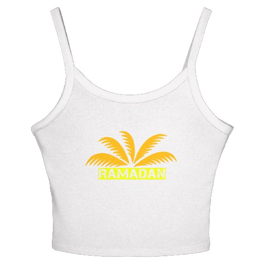 Ramadan Begins Women's Spaghetti Strap Tank Top