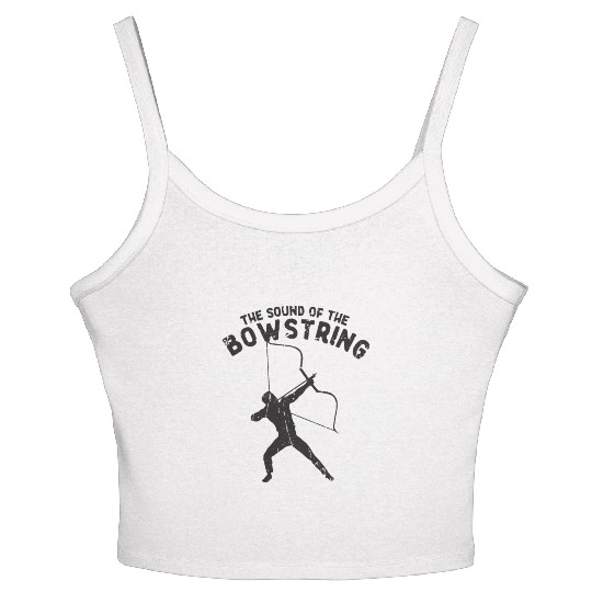 The sound of the bowstring - Archery Women's Spaghetti Strap Tank Top
