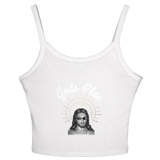 Gods Plan Women's Spaghetti Strap Tank Top