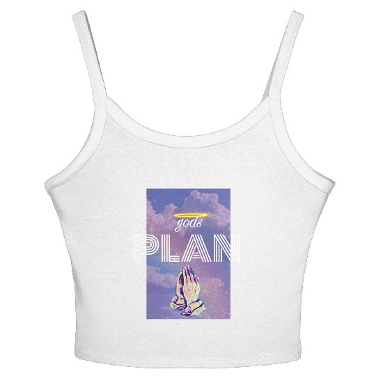 Gods Plan Women's Spaghetti Strap Tank Top