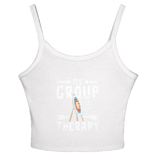 My group therapy Archery Women's Spaghetti Strap Tank Top
