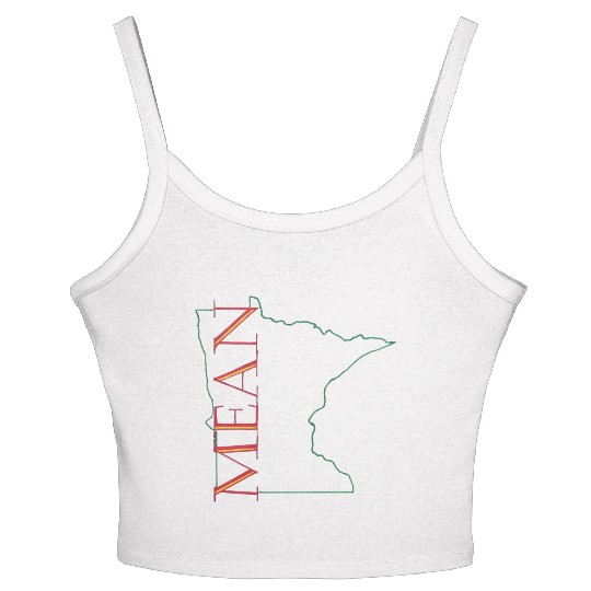 Minnesota Mean - Wild Women's Spaghetti Strap Tank Top
