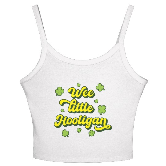 Wee Little Hooligan Women's Spaghetti Strap Tank Top