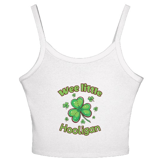 Wee Little Hooligan Women's Spaghetti Strap Tank Top