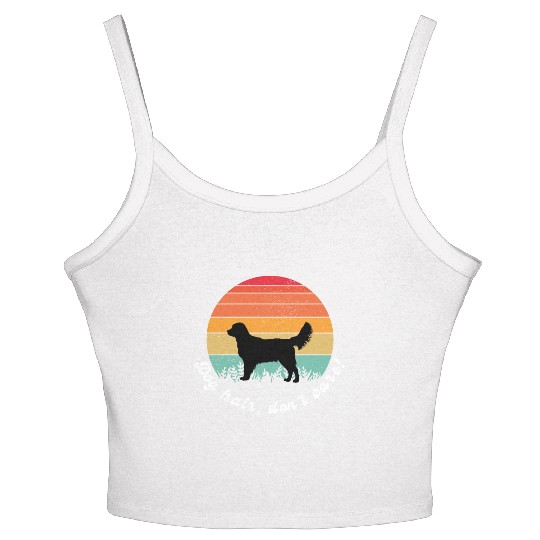 Dog Hair, Don't Care Women's Spaghetti Strap Tank Top