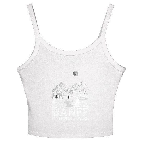 Banff National Park 1885 Women's Spaghetti Strap Tank Top