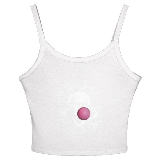 Carl Jung most influential psychiatrist homage Women's Spaghetti Strap Tank Top