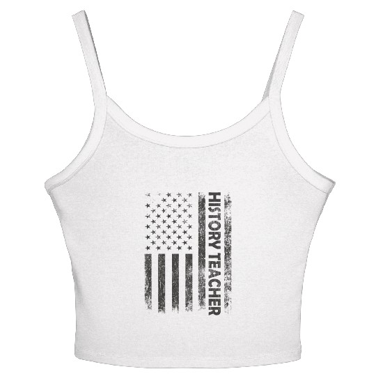 History Teacher School Teaching Student Women's Spaghetti Strap Tank Top