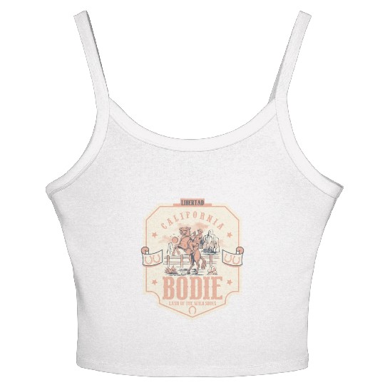 bodie california wild west town Women's Spaghetti Strap Tank Top