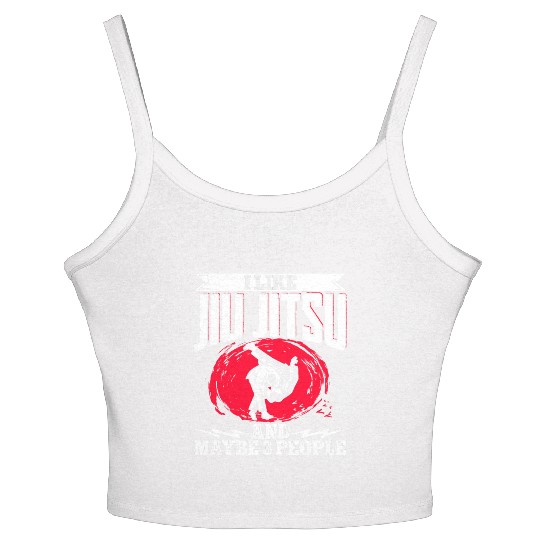 Brazilian Jiu Jitsu MMA Bjj Hugger Women's Spaghetti Strap Tank Top