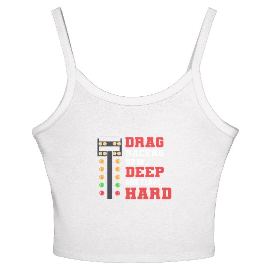 Drag Racers Drag Racing Drag Race Sport Women's Spaghetti Strap Tank Top