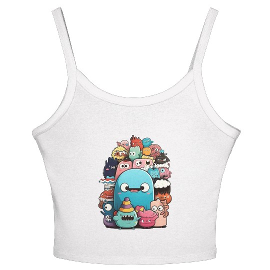 my imaginary friends Women's Spaghetti Strap Tank Top