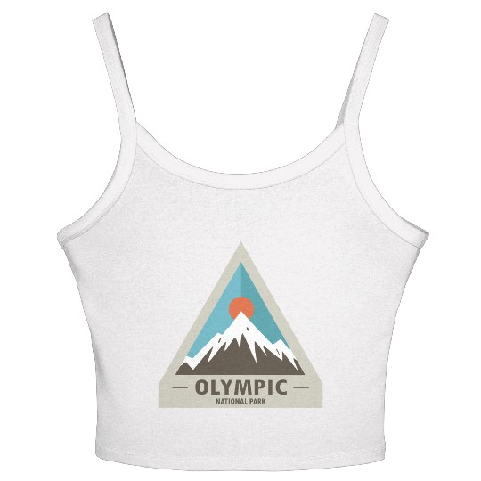 Olympic National Park Women's Spaghetti Strap Tank Top