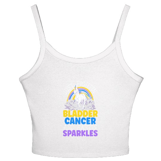 Bladder Cancer Warrior Bladder Cancer Awareness Women's Spaghetti Strap Tank Top