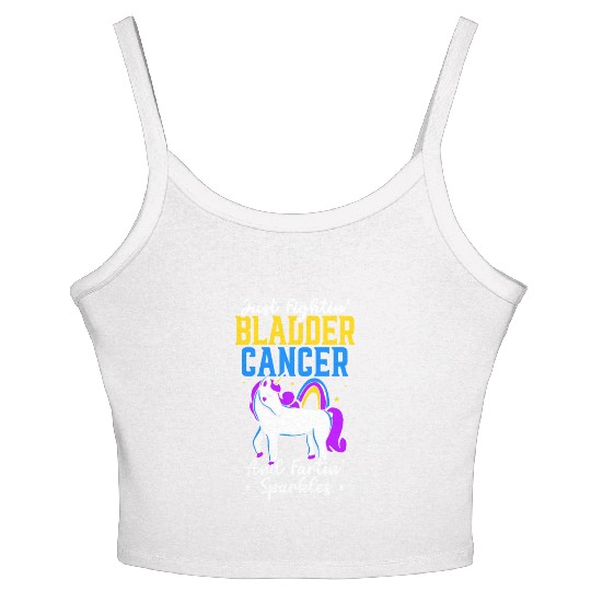 Bladder Cancer Warrior Bladder Cancer Awareness Women's Spaghetti Strap Tank Top