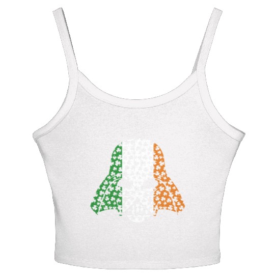 Darth Vader Saint Patricks Day Women's Spaghetti Strap Tank Top